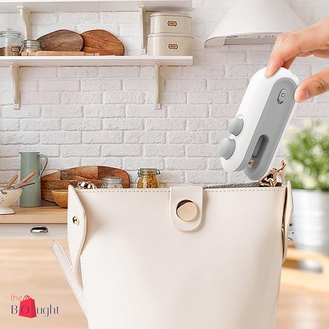 FreshLock™ 2-in-1 USB Rechargeable Mini Bag Sealer & Precision Cutter
