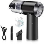 UltraPower Portable Vacuum & Wireless Air Duster – 2-in-1 High Suction Mini Cleaner for Car, Laptop & Home