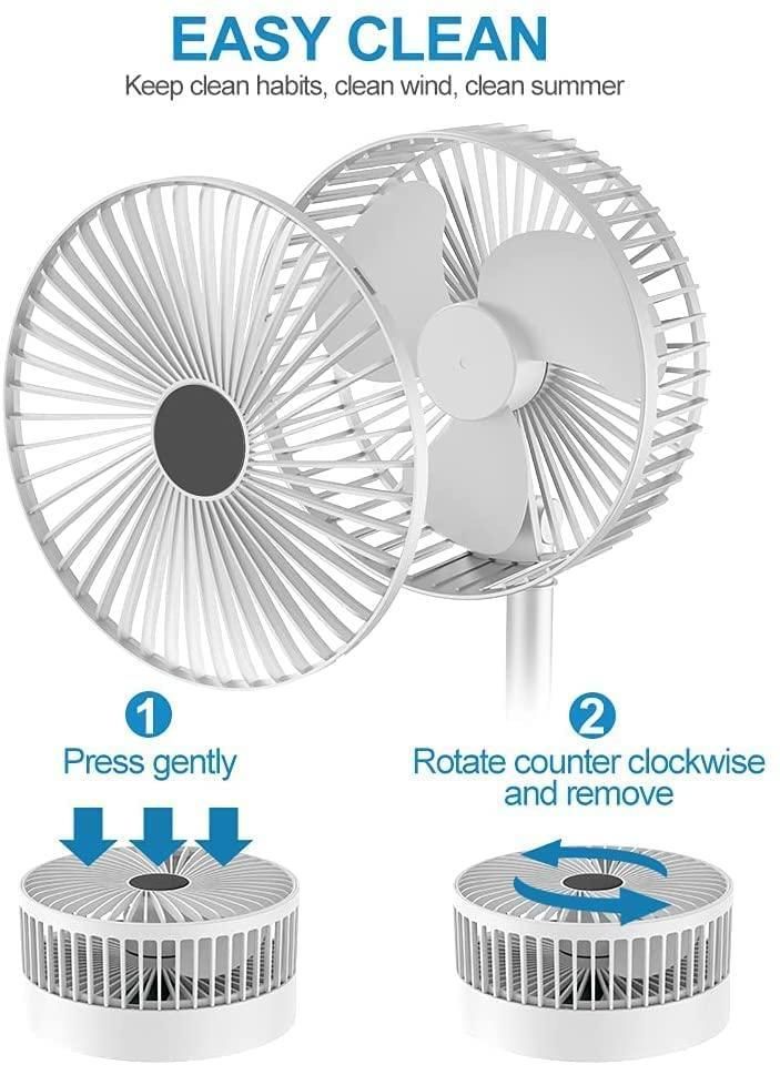 AirBreeze Pro Rechargeable High-Speed Table Fan