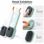 ShoeShine™ Smart Liquid-Dispensing Shoe Cleaning Brush