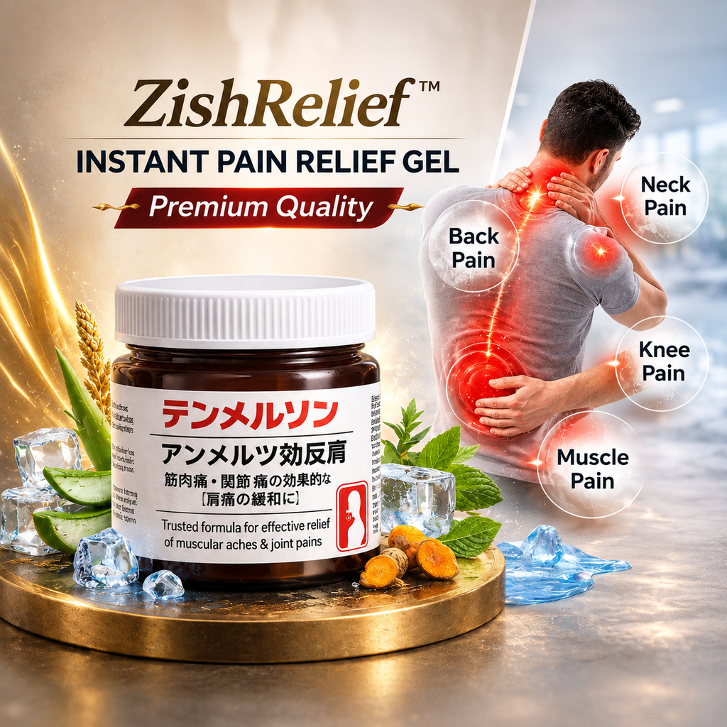 ZishRelief™ Instant Pain Relief Gel – Buy 1 Get 1 FREE (2 x 300gm)