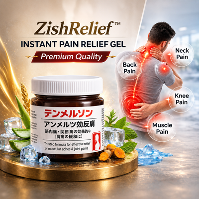 ZishRelief™ Instant Pain Relief Gel – Buy 1 Get 1 FREE (2 x 300gm)