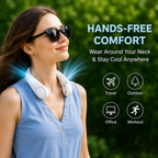 UltraCool Pro™ Portable Bladeless Rechargeable Neck Fan