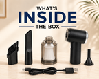2-in-1 Cordless Mini Vacuum Cleaner & Air Duster