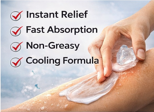 ZishRelief™ Instant Pain Relief Massage Gel – Fast Soothing Formula (Pack of 2 | 300gm Each)