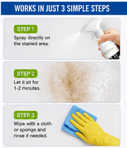 ProCleanX™ Oxalic Power Stain Remover Spray (Buy 1 Get 1 Free – Dual Pack)