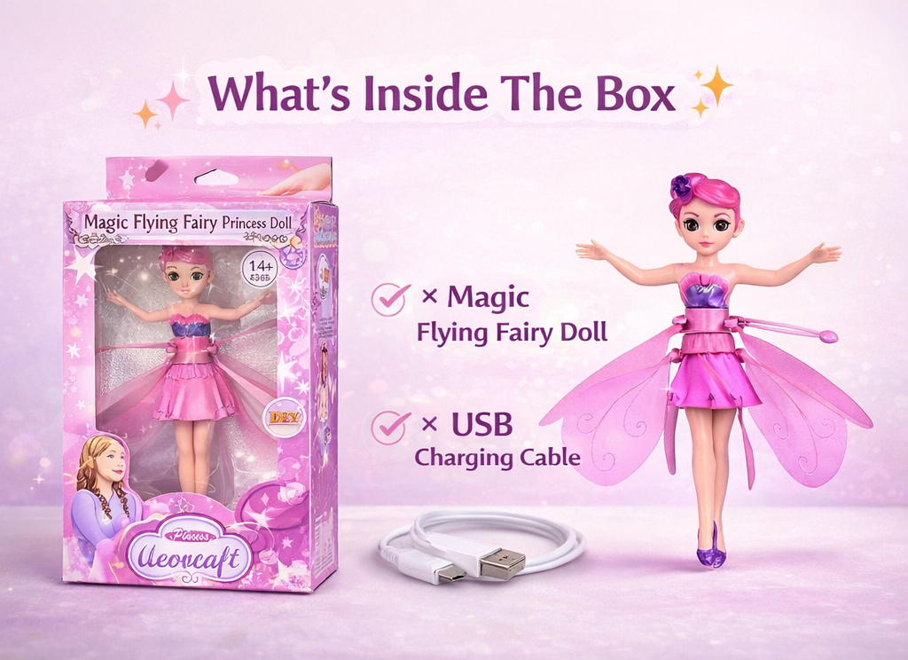 Magic Flying Fairy Princess Doll