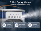 ArcticGlow™ Pro Intelligent Mini Air Cooler