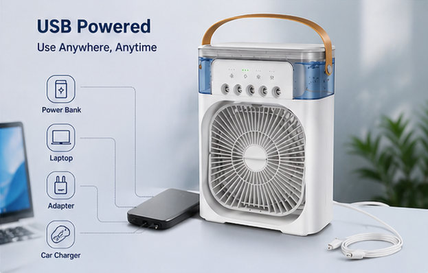 ArcticGlow™ Pro Intelligent Mini Air Cooler