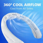 UltraCool Pro™ Portable Bladeless Rechargeable Neck Fan