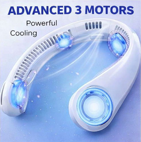 UltraCool Pro™ Portable Bladeless Rechargeable Neck Fan