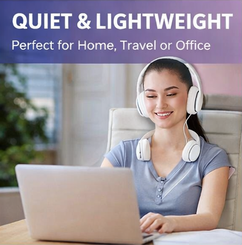 UltraCool Pro™ Portable Bladeless Rechargeable Neck Fan