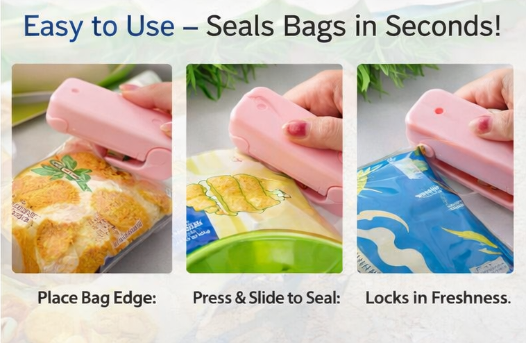 FreshLock™ Portable Bag Sealing Machine