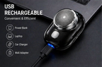 TrimGlide™ Pocket Electric Shaver – Ultra-Compact USB Rechargeable Precision Beard Trimmer