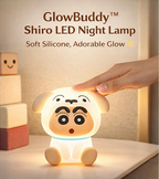 GlowBuddy™ Shiro Silicone LED Night Lamp
