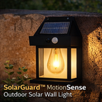 SolarGuard™ MotionSense Outdoor Solar Wall Light