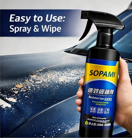 Sopami Car Ceramic Coating Spray (100ml x2) – Quick Shine & Paint Protection