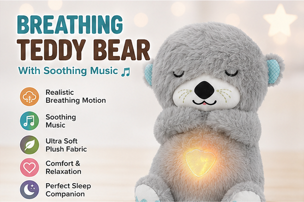 DreamNest™ Calming Breathing Teddy